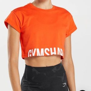 Gymshark Fraction Crop Top - M